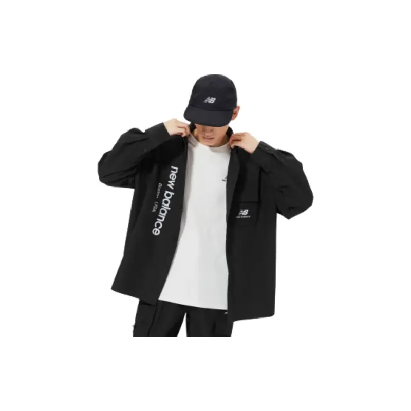 New Balance Shirts Men Black-5