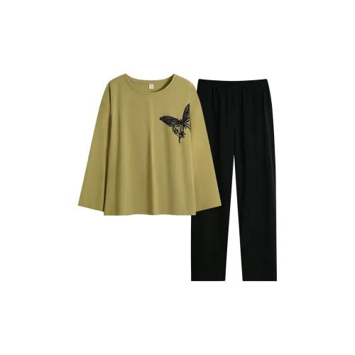 Sha Qian Pajama Set Fall Women's Image Color