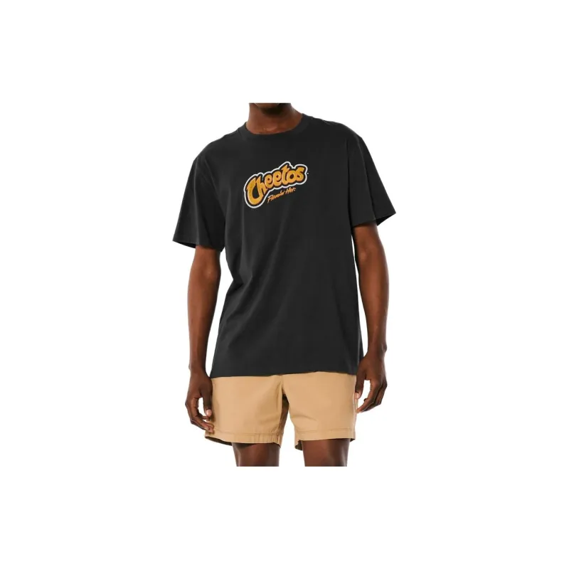 Hollister T-Shirts Unisex Faded Black-1