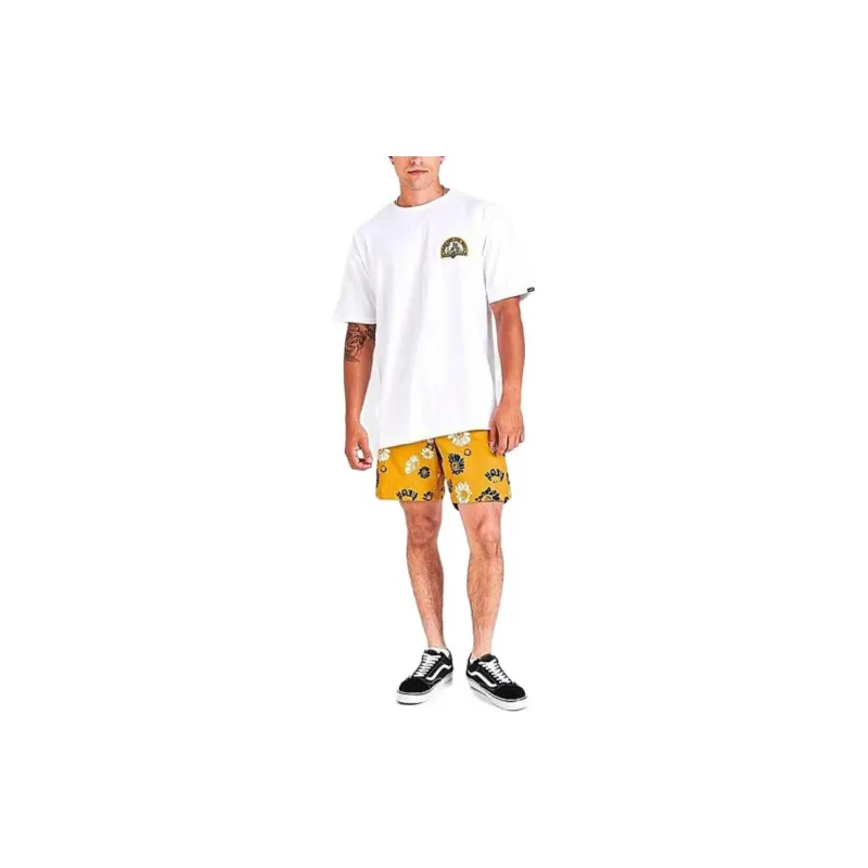 Vans Casual Shorts Men Yellow-1