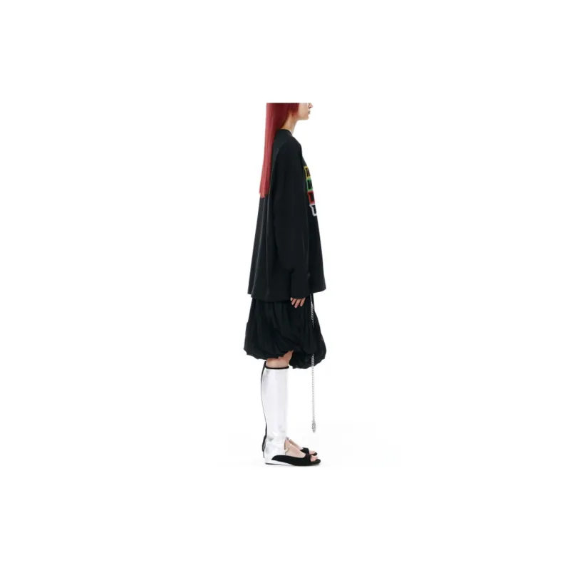 WE11DONE T Shirts Unisex Black-4
