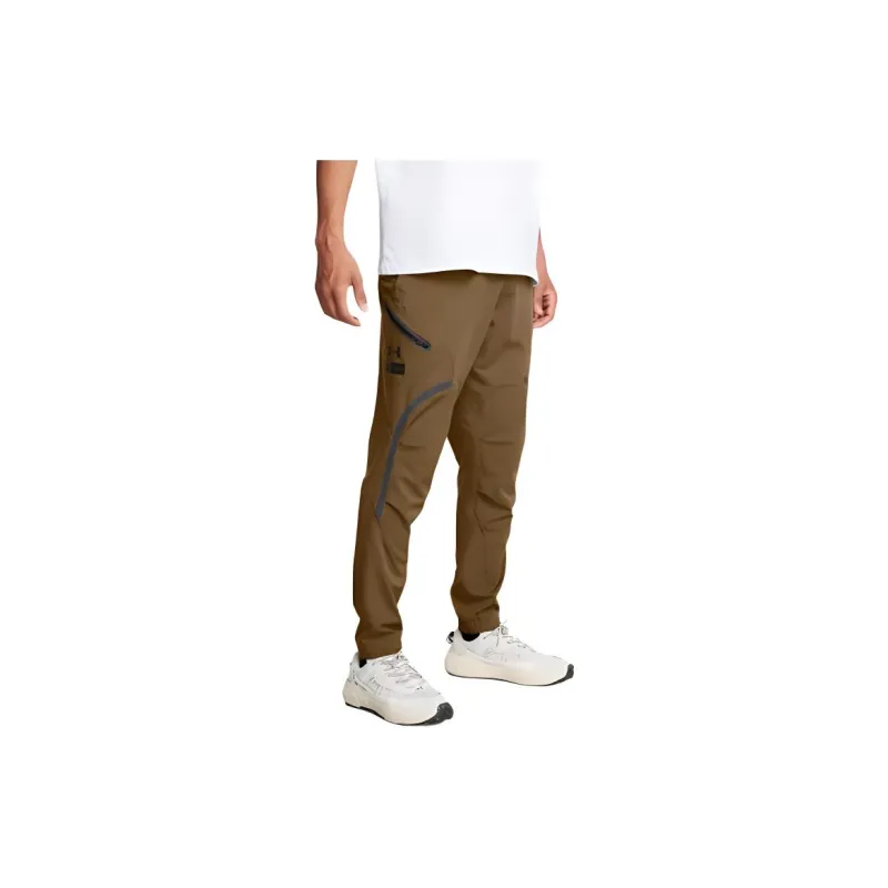 Under Armour Unstoppable Unstoppable Cargo Athletic Trousers Men's Brown-4