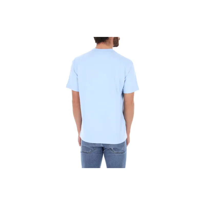 VERSACE JEANS COUTURE SS21 Regular T Shirt Men's Light Blue-4
