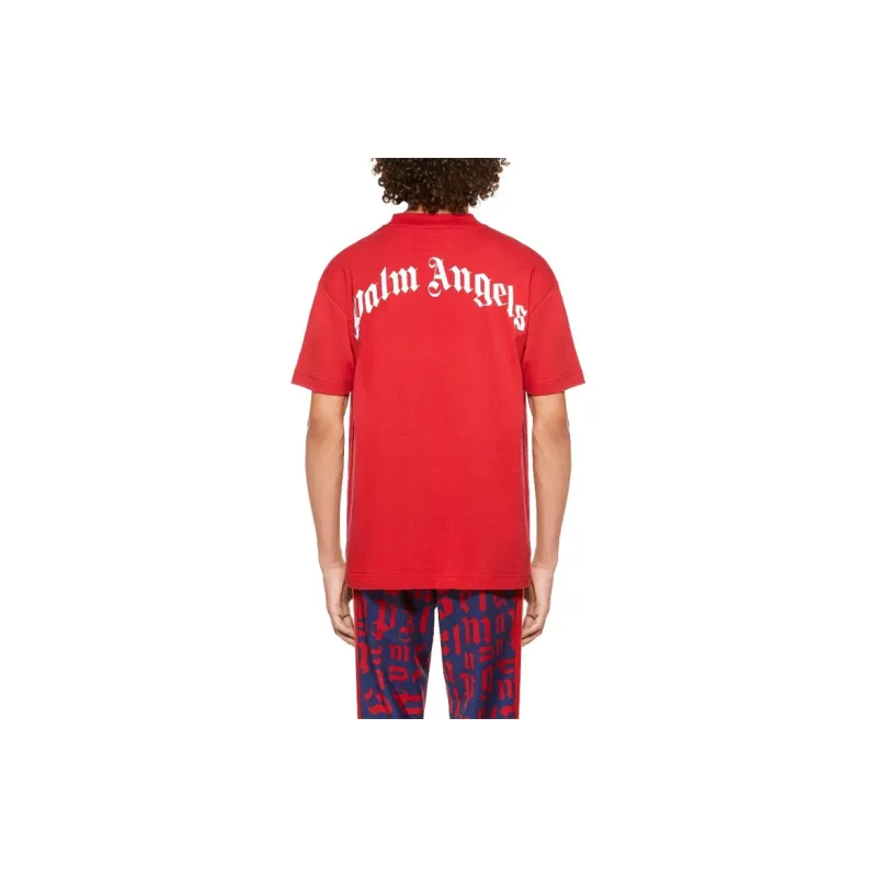 PALM ANGELS T Shirts Men Red-4