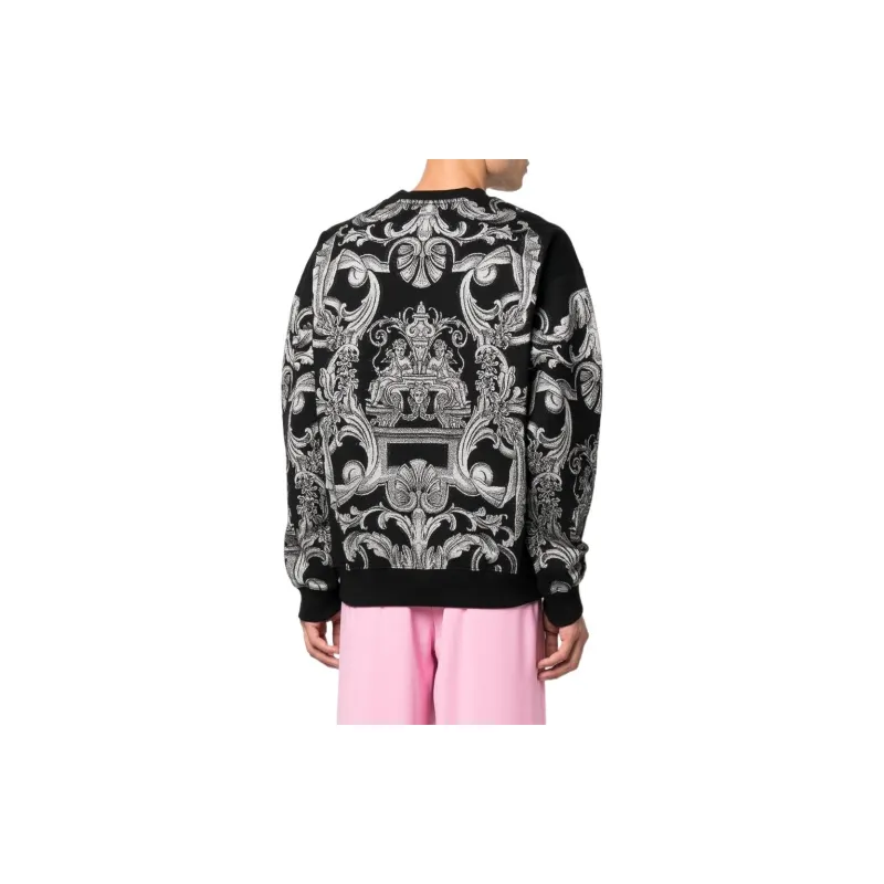 VERSACE FW22 Sweatshirt Men's Black-2