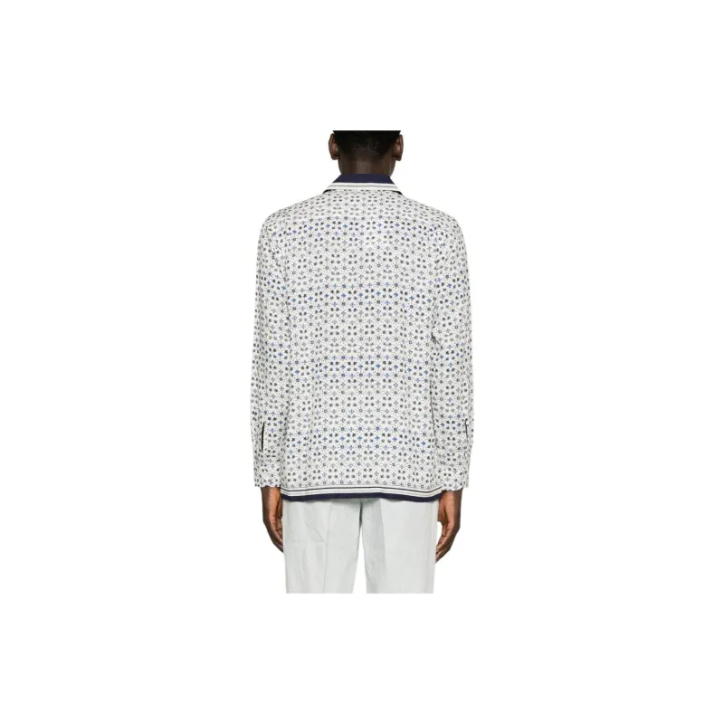 Orlebar Brown Ridley Fiore Spread-collar Shirt-2