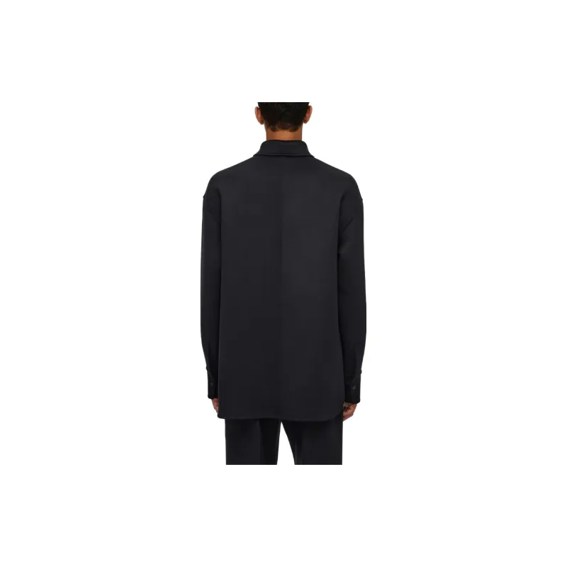 Ferragamo Chest-pocket Long-sleeve Shirt Jacket-3