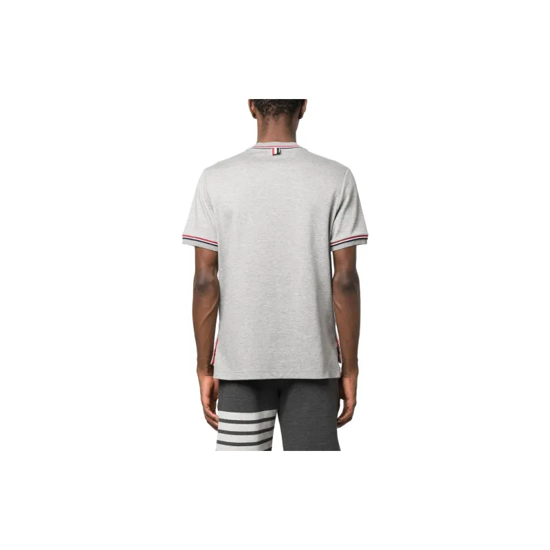 THOM BROWNE Milan Striped Crewneck T Shirt-2