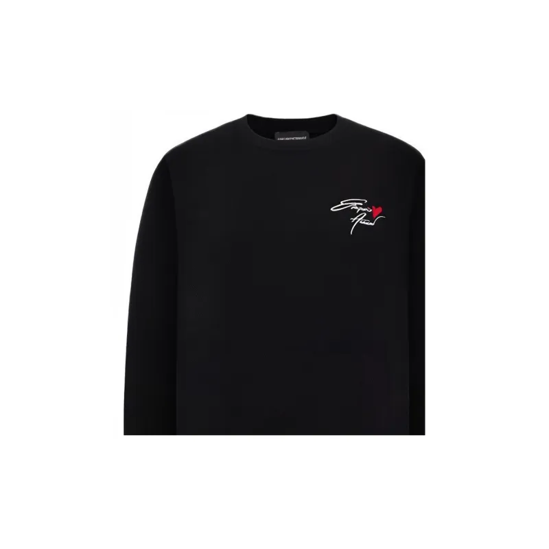 EMPORIO ARMANI Sweaters Men Black-4