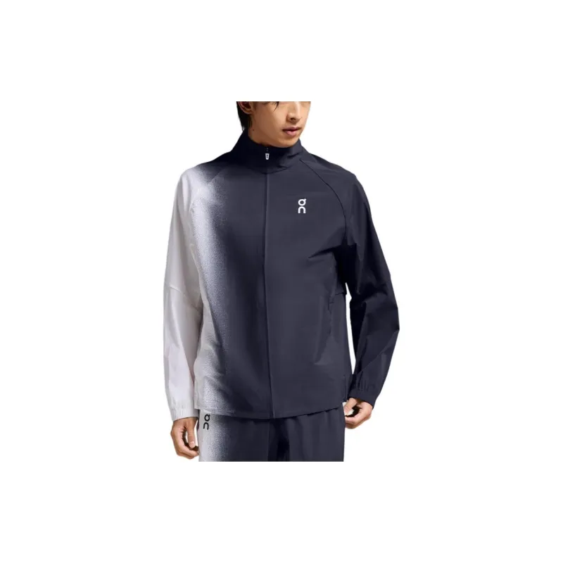 On Court Jacket Men's Black/White-3