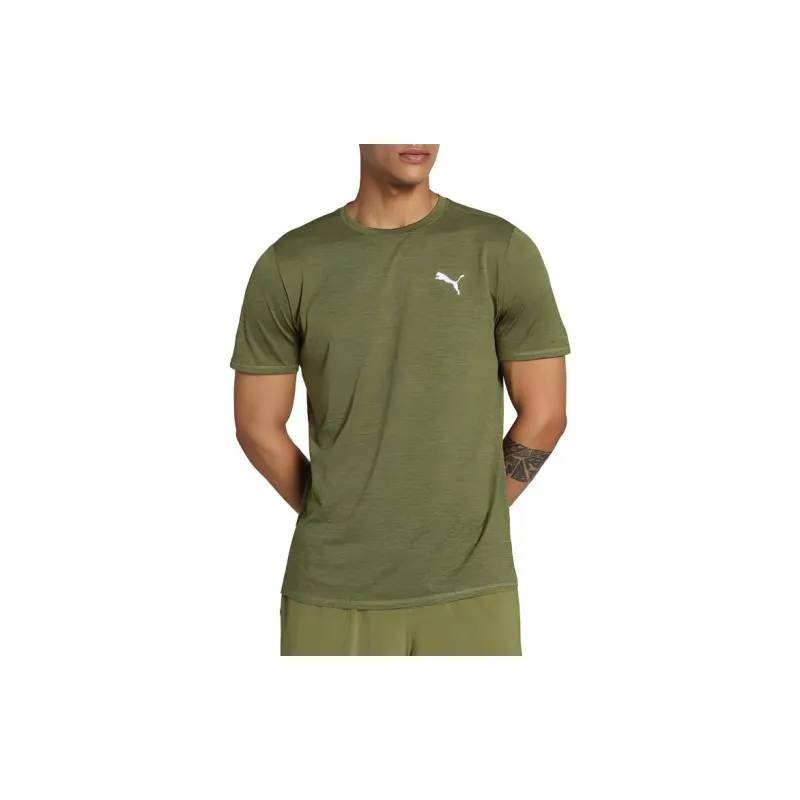 PUMA Run Favourite Velocity T-Shirt Men's Olive Green-2
