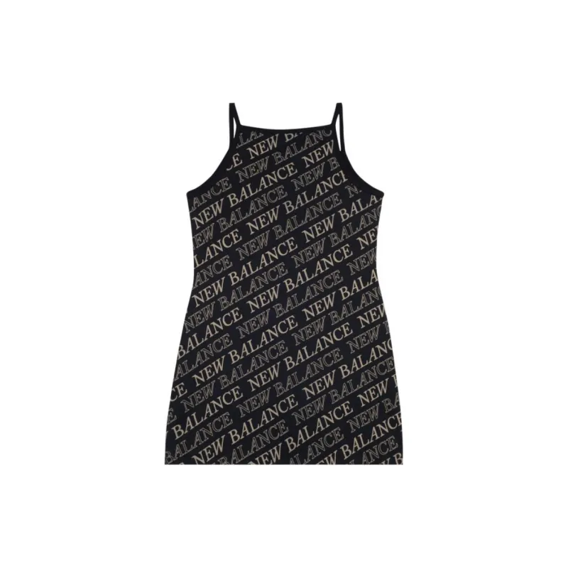 New Balance Slip Dresses Women's Black-1