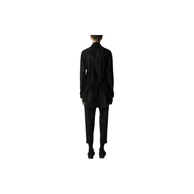 Yohji Yamamoto Cardigan effect Long sleeved Shirt-3