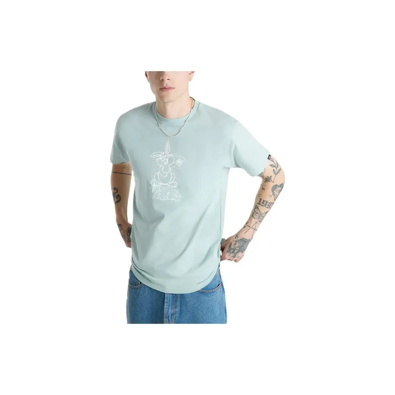 Vans CRAZY EDDY Regular T-Shirt Men's Blue-2