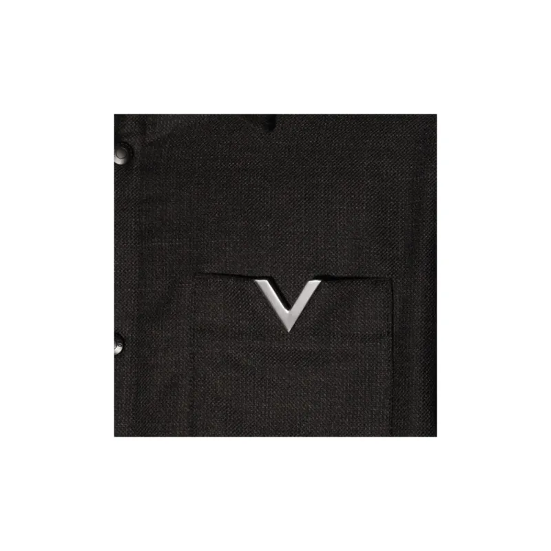 Valentino VLogo Padded Shirt Jacket-4
