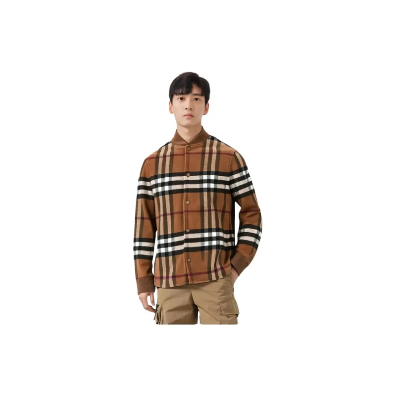 Burberry Jacket Wool Blend Pilot Jacket Men's Archive Beige 80713781-2