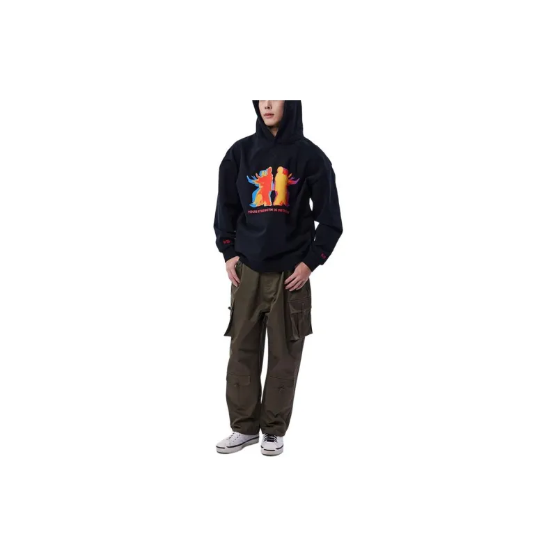 CLOT Kung Fu Series Sweatshirts Unisex Black-2