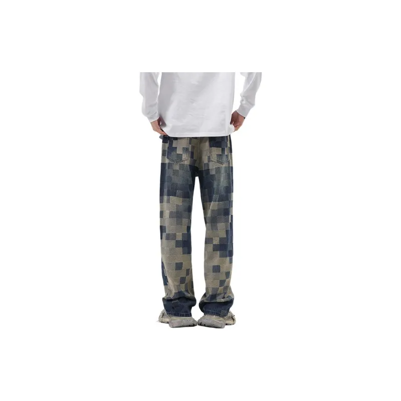 EPTISON Jeans Men Vintage Blue-2