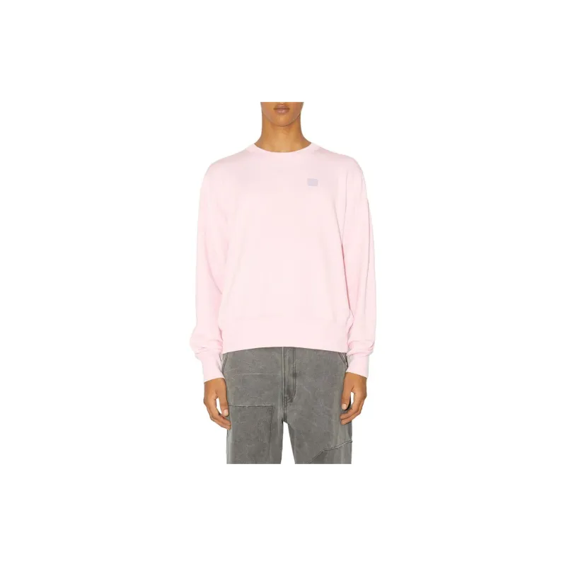 Acne Studios Face Logo Patch Crewneck Sweatshirt-1