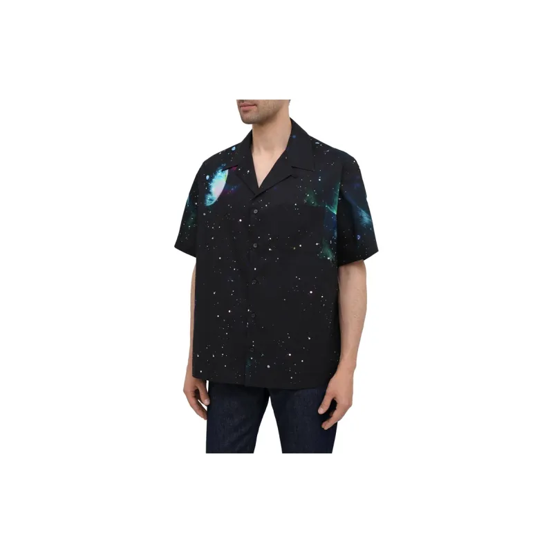 Valentino Shirts Men Black-3