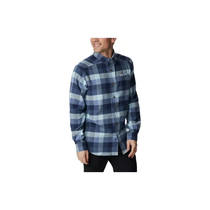 Columbia Cornell Woods Shirt Men's Blue-3