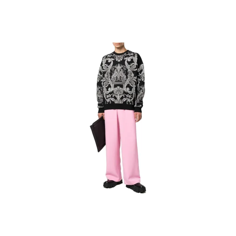 VERSACE FW22 Sweatshirt Men's Black-1