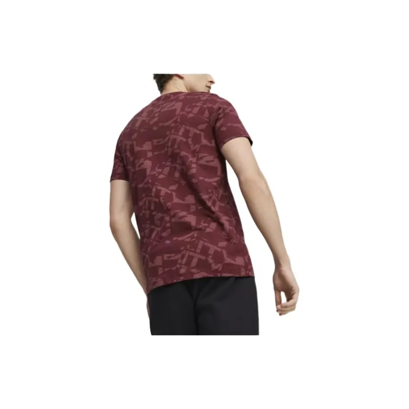 PUMA T-Shirt Men's Eggplant Purple-4