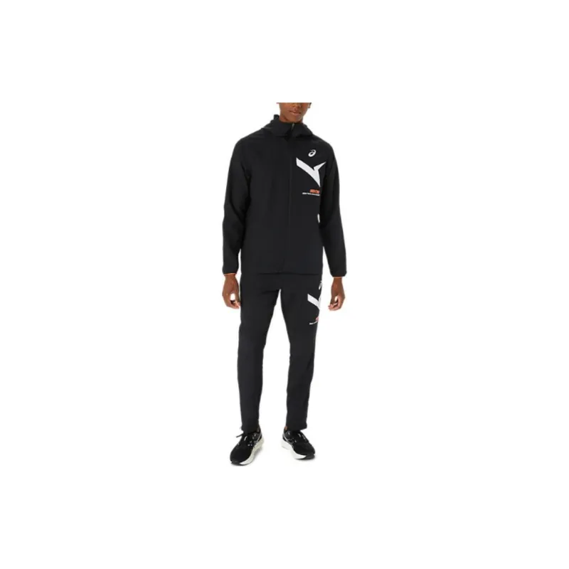 Asics A I M Jackets Coats Men's Black-1