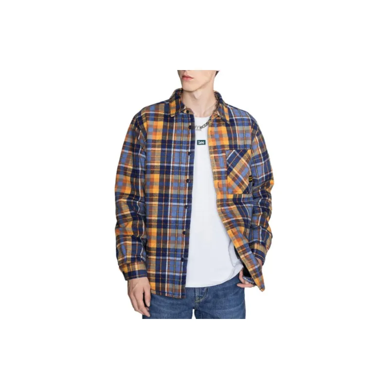 Lee Puffer Jacket Men's Navy Blue-2
