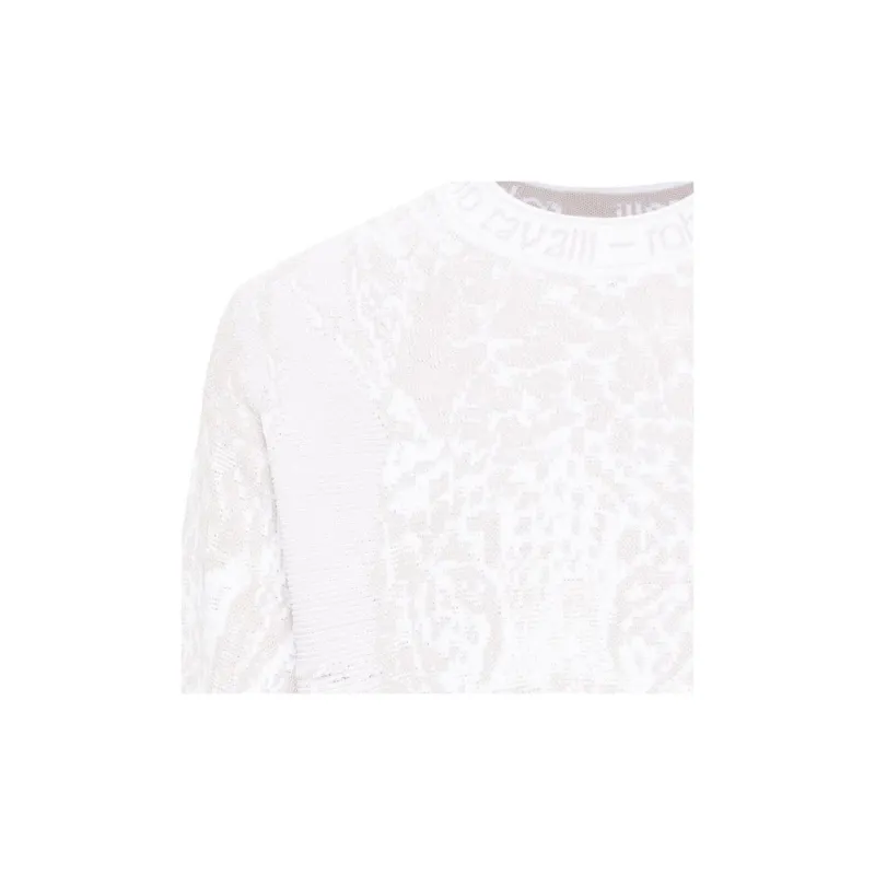 Roberto Cavalli Tiger-motif Jacquard Jumper-4