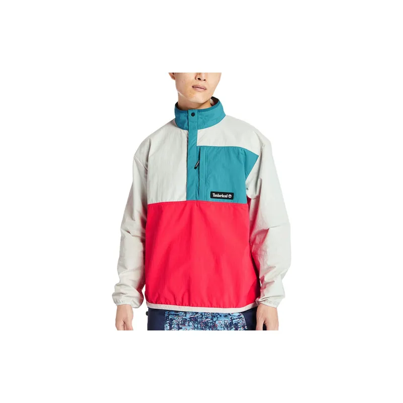 Timberland Jackets Men Pink White Multicolor-2