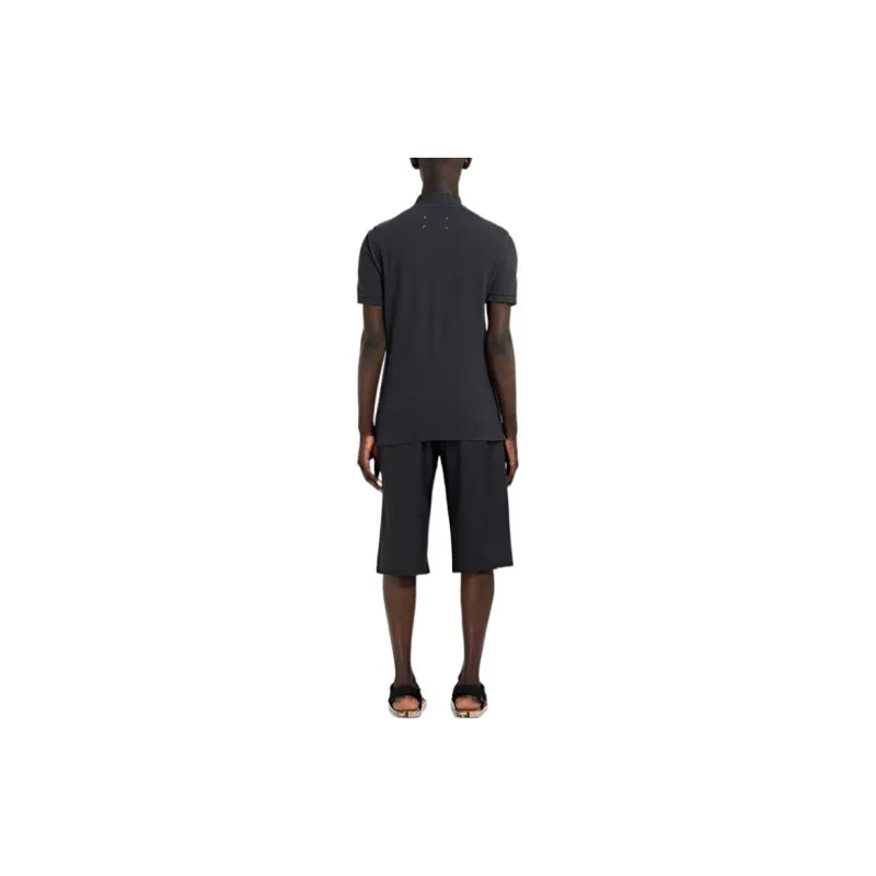 Maison Margiela Polo Shirt Men's Black-2