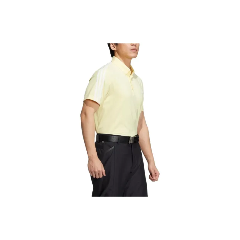 Adidas Polo Shirts Men Yellow-3