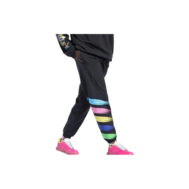 Reebok x SMILEY Knitted Sports Pants Unisex Black-3