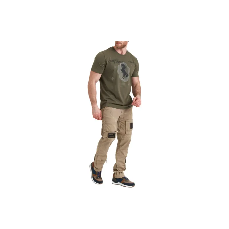 AERONAUTICA MILITARE T-Shirt Men's Army Green-1