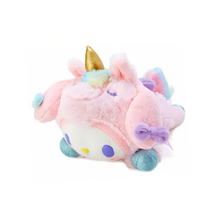Sanrio MyMelody My Melody Unicorn Party Lying Down Dolls Plush Doll 15.5cm High-4