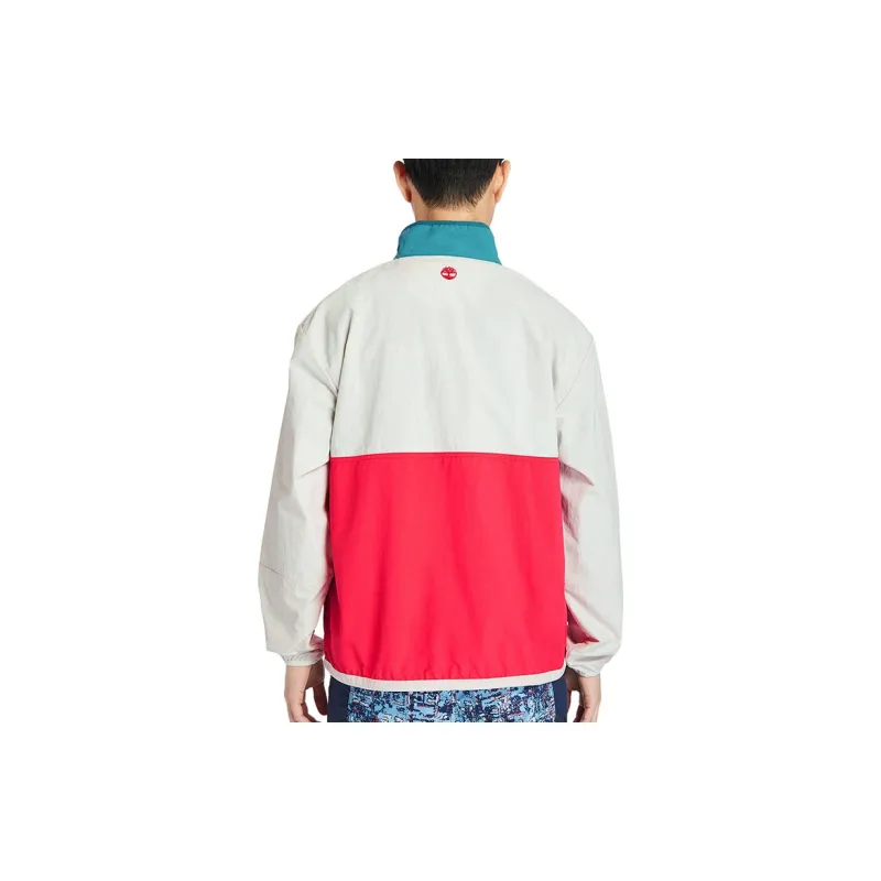 Timberland Jackets Men Pink White Multicolor-3