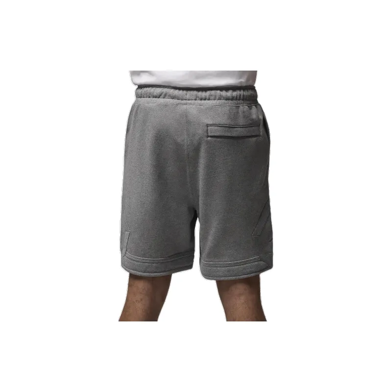 Jordan Fleece Diamond Flight Casual Shorts Men's Carbon Photinia-2
