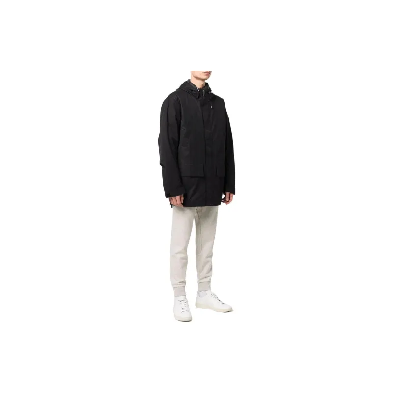 Polo Ralph Lauren FW24 Parka Coats Men's Black-3