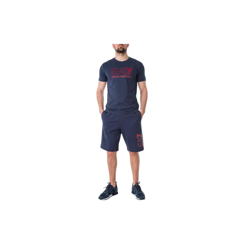 EMPORIO ARMANI T Shirts Men Navy Blue-2