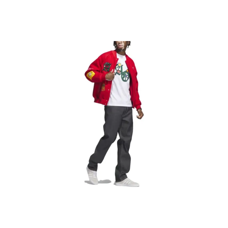 Adidas Originals Jacket Men's Red-1