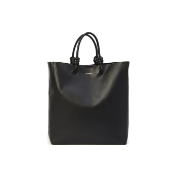 JIL SANDER Giro Logo Printed Tote Bag