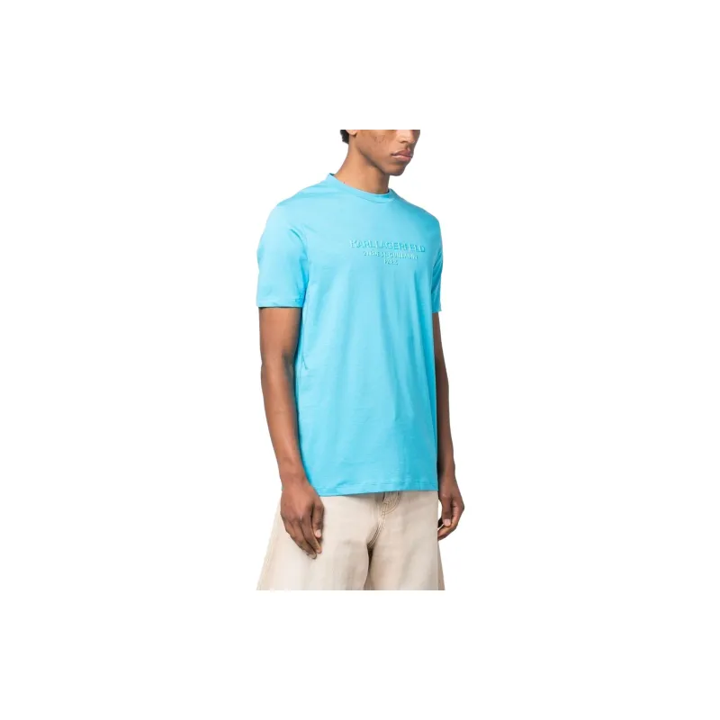 KARL LAGERFELD / Karl Lagerfeld Jeans 3D Address Crewneck T Shirt-3