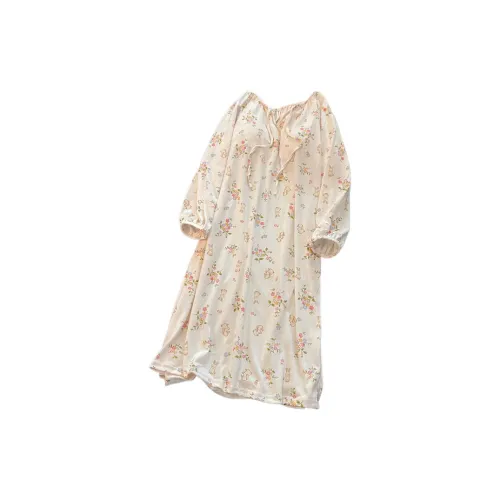 Ta Yan Nightgown Women's Apricot