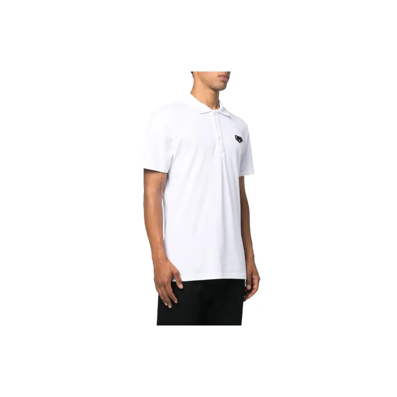 PHILIPP PLEIN Logo plaque Polo Shirt-3