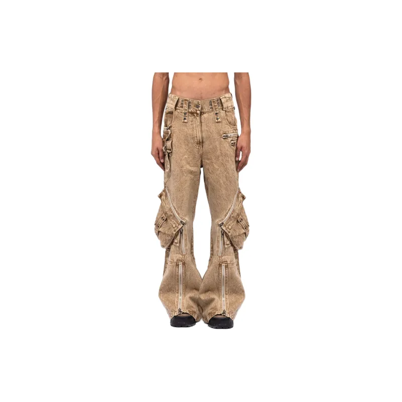 NOFAITH STUDIOS Jeans Unisex Beige-1