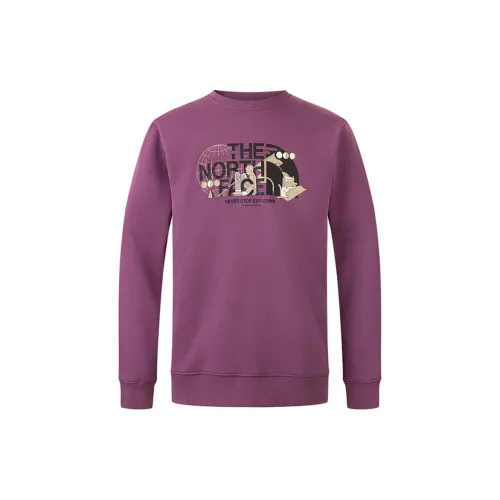 THE NORTH FACE Sweatshirts Unisex Purple