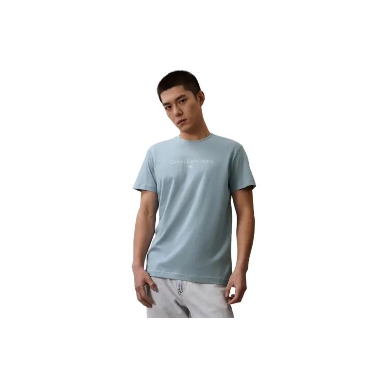 Calvin Klein T-Shirts Unisex Blue-2