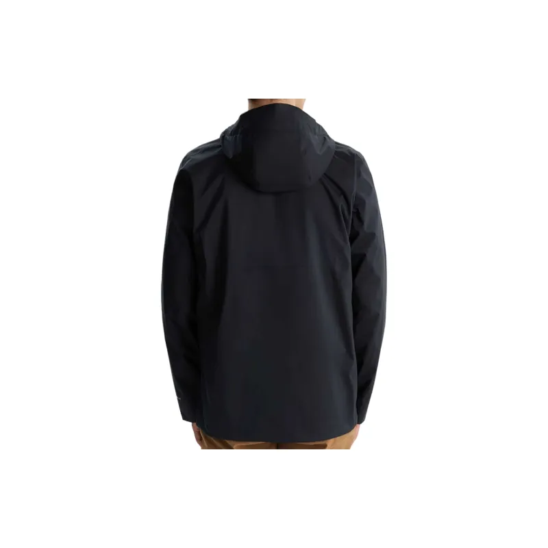Columbia CABOT TRAIL Waterproof And Windproof Windbreaker Jacket Unisex Black-5
