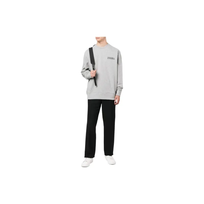 Ermenegildo Zegna Rubberised logo Sweatshirt-1